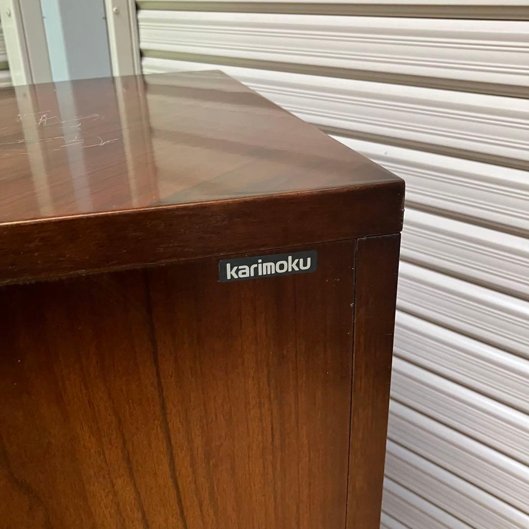 A2D66■karimoku カリモク コロニアル コーナーボード キャビネット