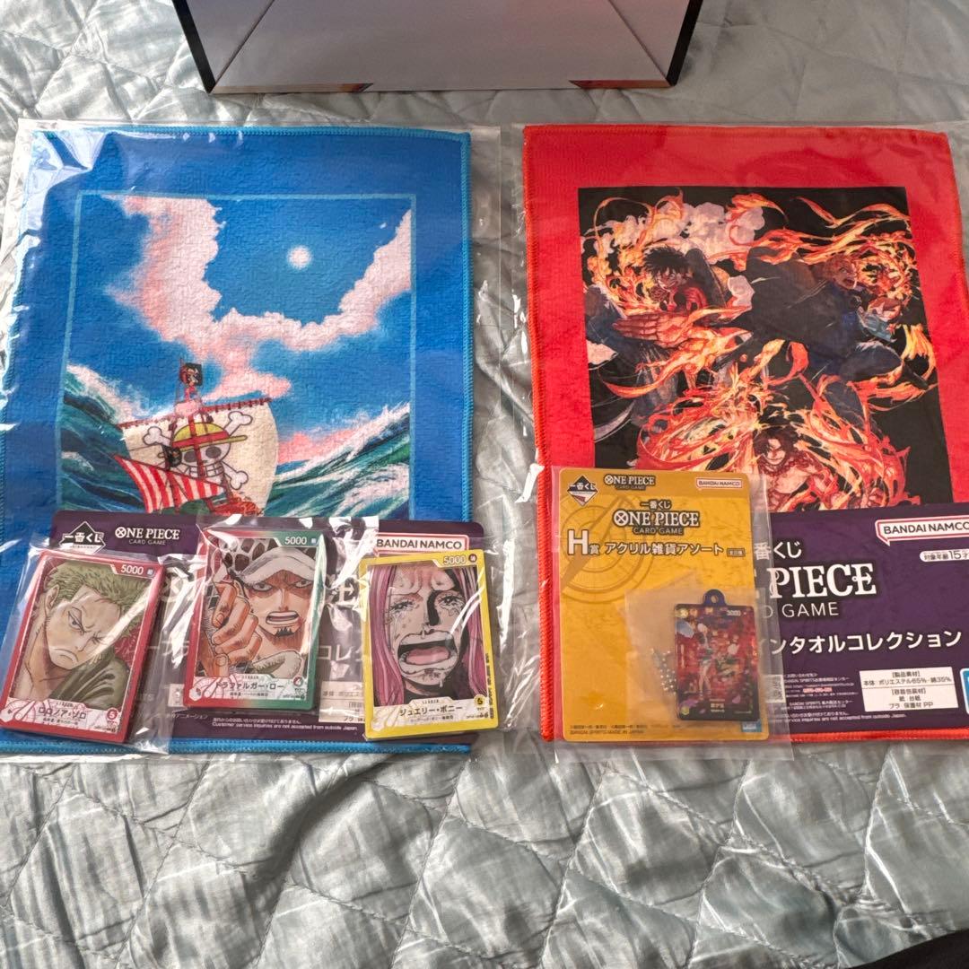 値下げ　 ワンピース1番くじ プロモカード、A賞フィギュア、おまけ