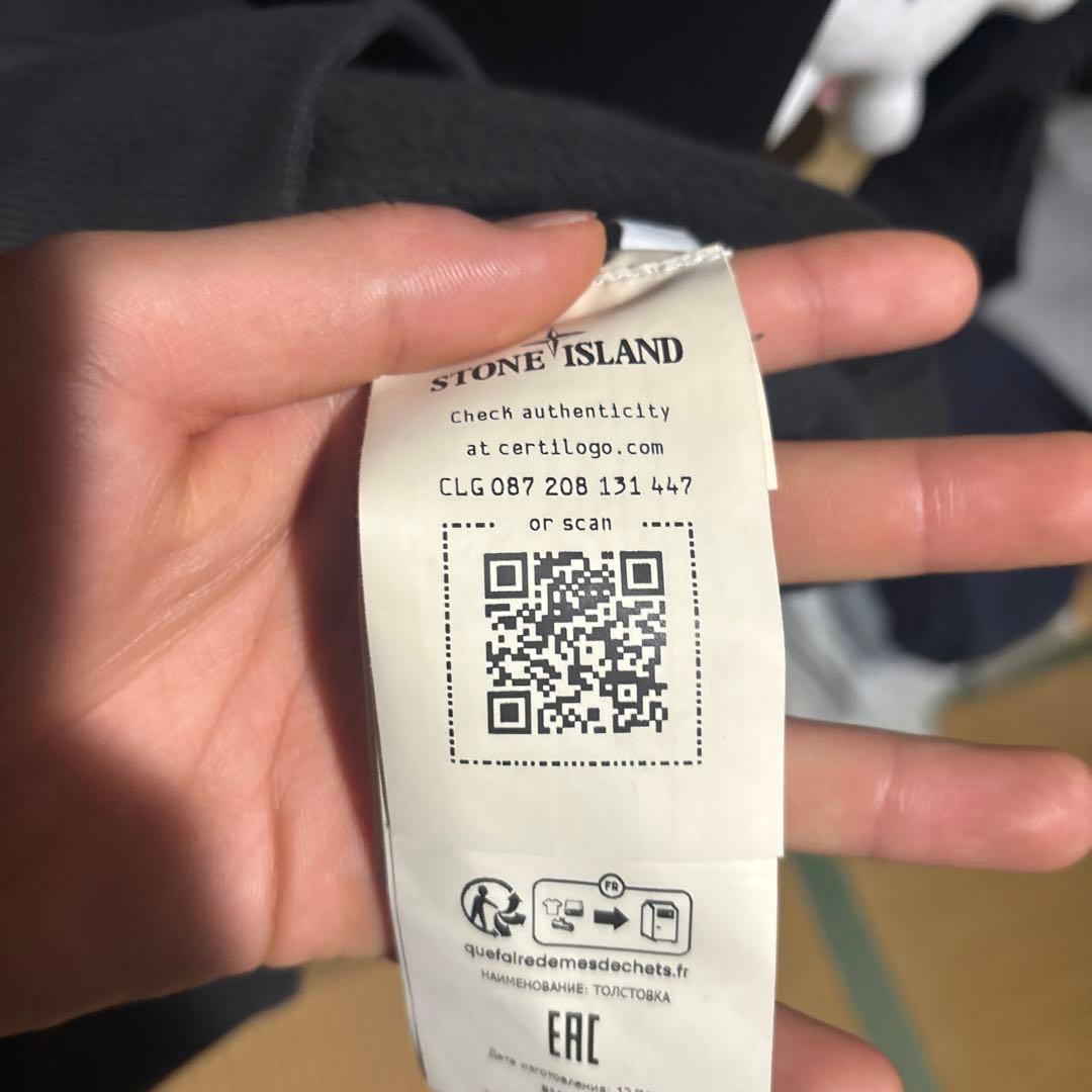 し*ゅ様 【品薄Sサイズ】STONE  ブラック ハーフジップ