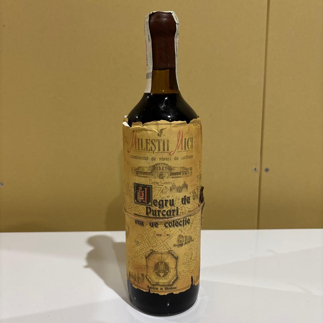 超希少ワイン　古酒　ミレスチ・ミーチ・ネーグル・デ・プルカリモルドバワイン