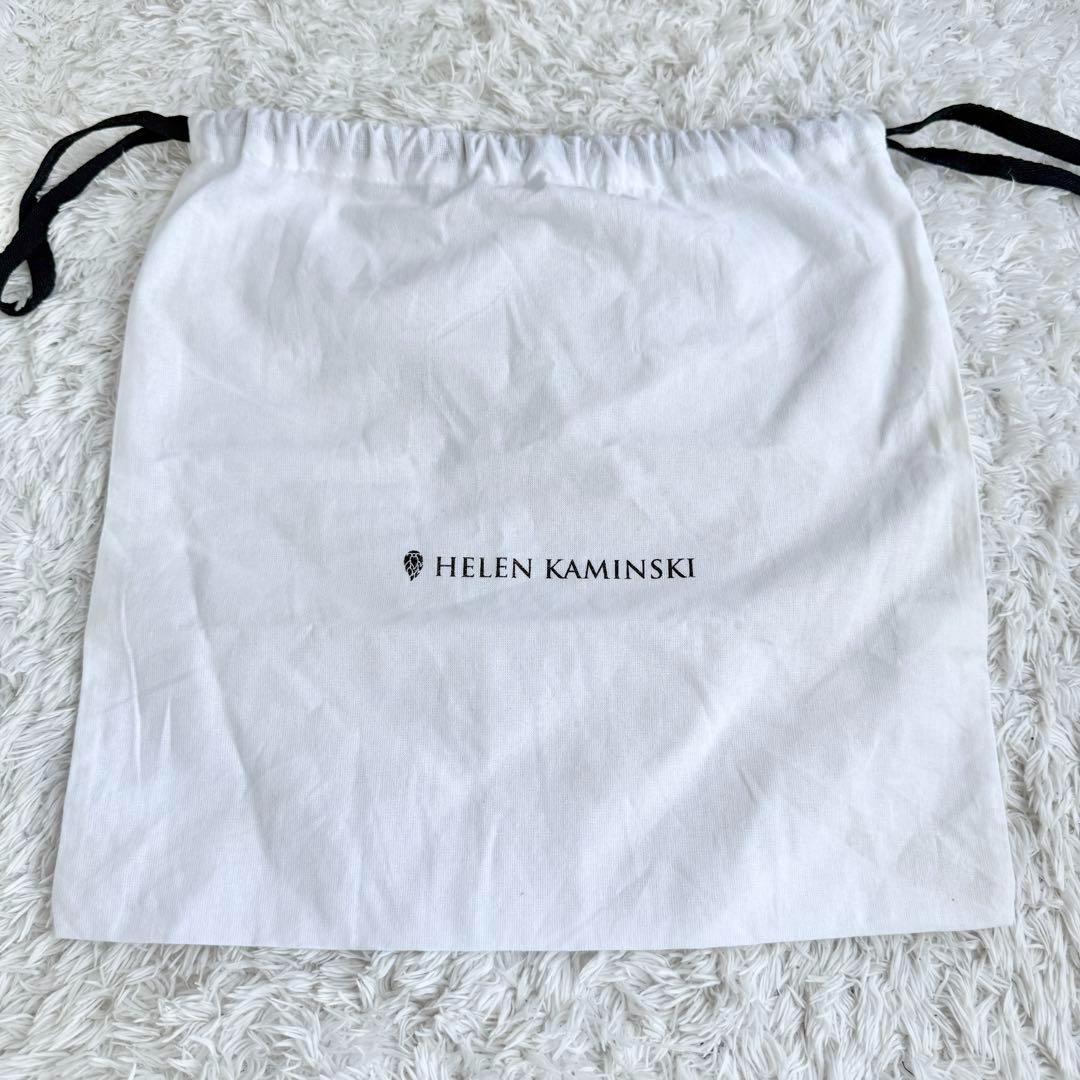 【美品】ヘレンカミンスキー 2way ラフィア かごバッグ ショルダーバッグ