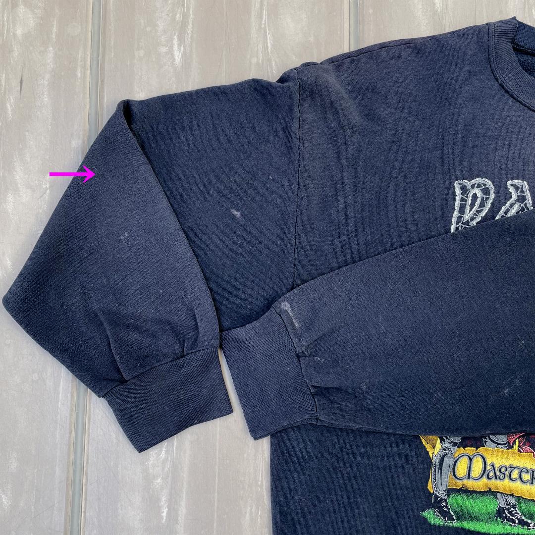 【1991年USA製】鬼フェード NFL レイダース スウェット ビンテージ