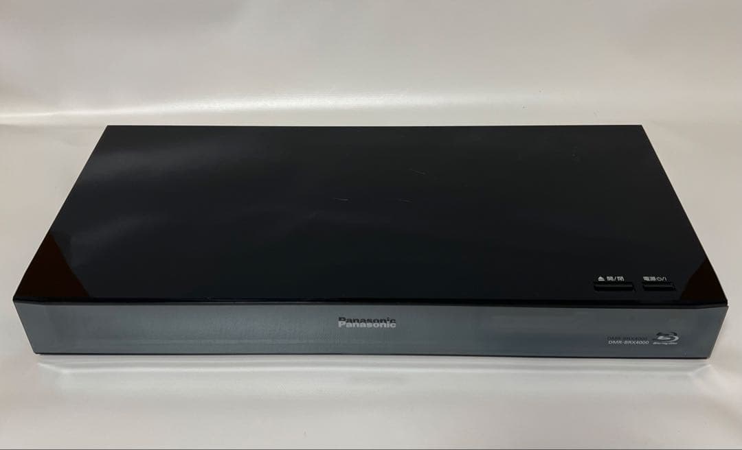 全録対応Panasonic BRX4000 4TB最大7番組同時録・無線リモコン