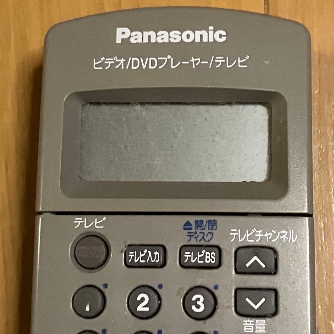 パナソニック　リモコン　ビデオ