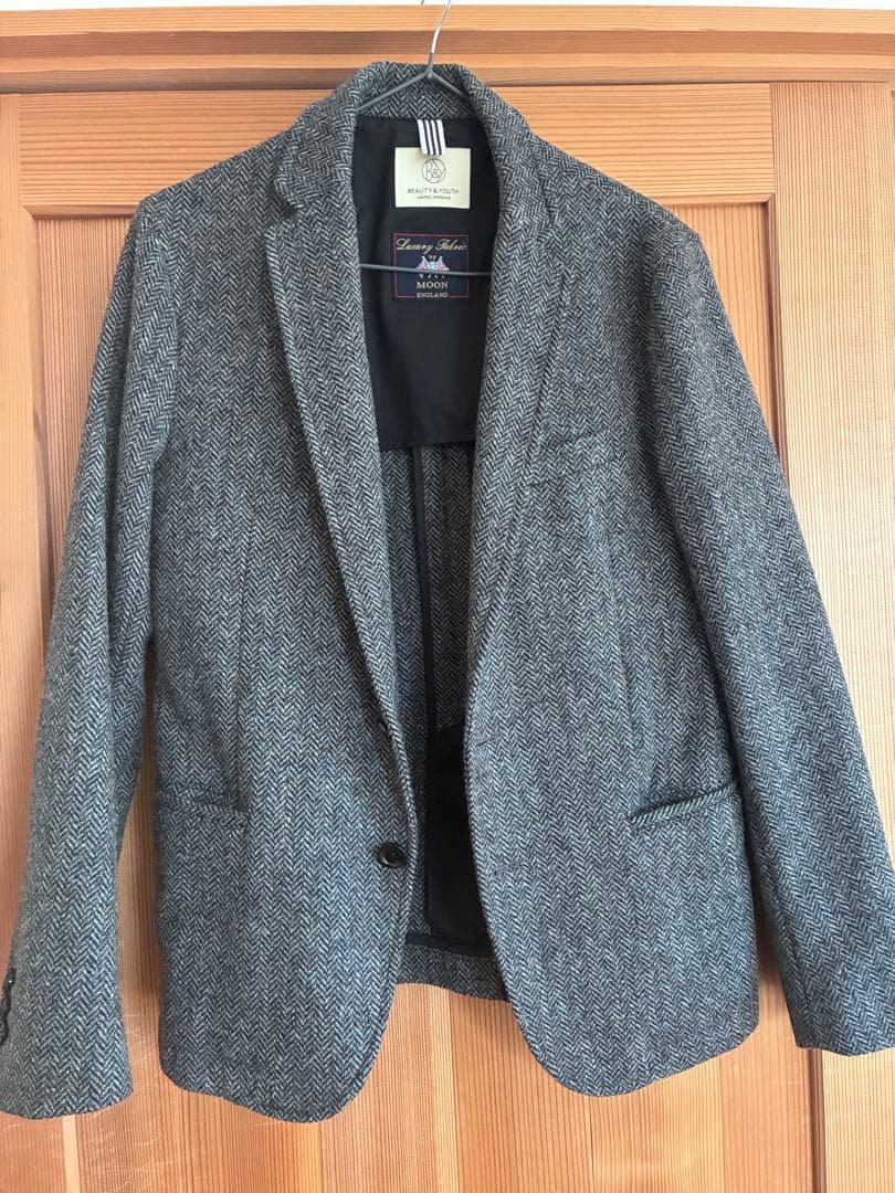 BEAUTY & YOUTH テーラードジャケット S グレー系