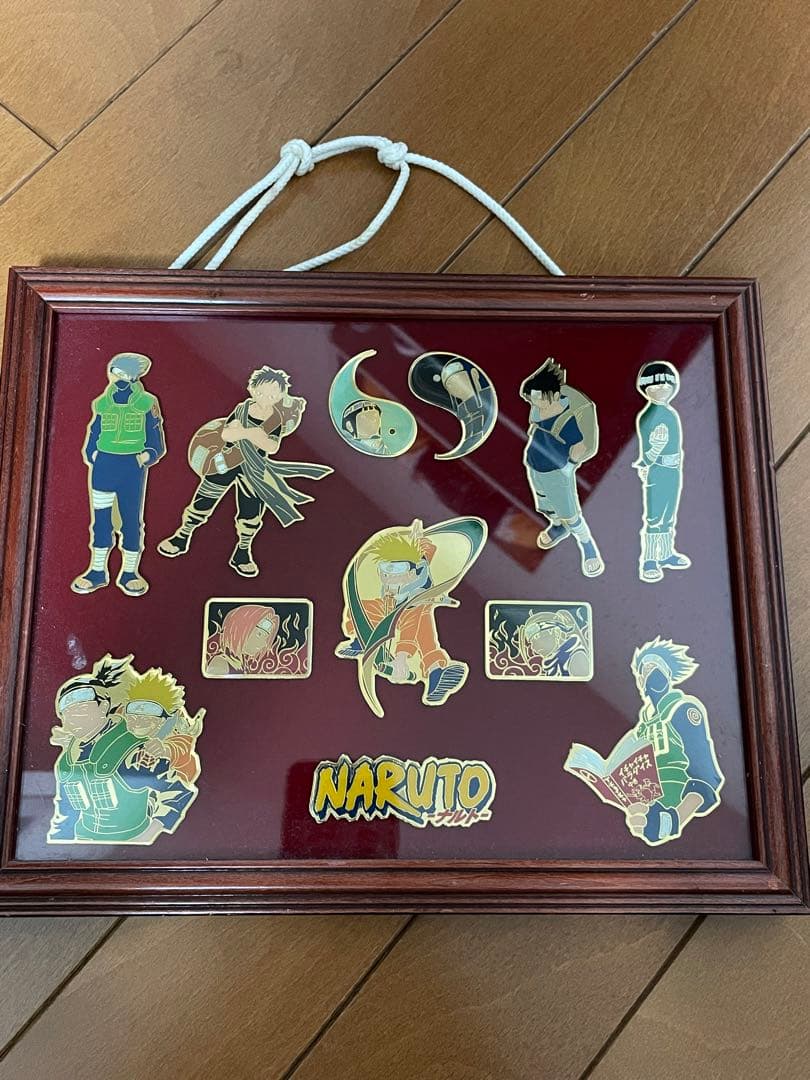 NARUTO ピンズセット額装付き