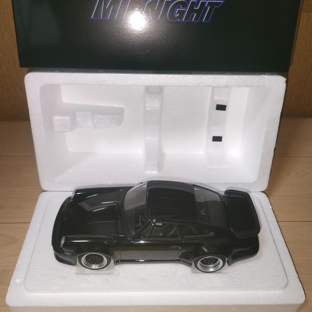 オートアート 1/18 ポルシェ930 ブラックバード 湾岸ミッドナイト1巻仕様