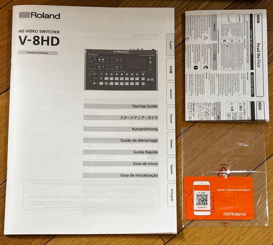 Roland V-8HD ビデオスイッチャー 本体