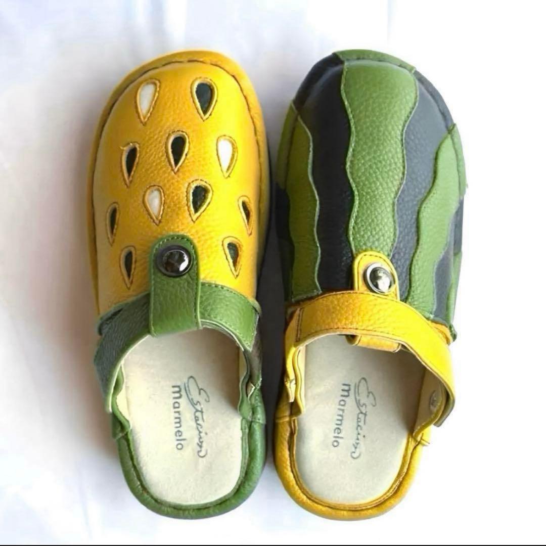 【新品】Estacion エスタシオン サボサンダル レザー 本革シューズ 靴