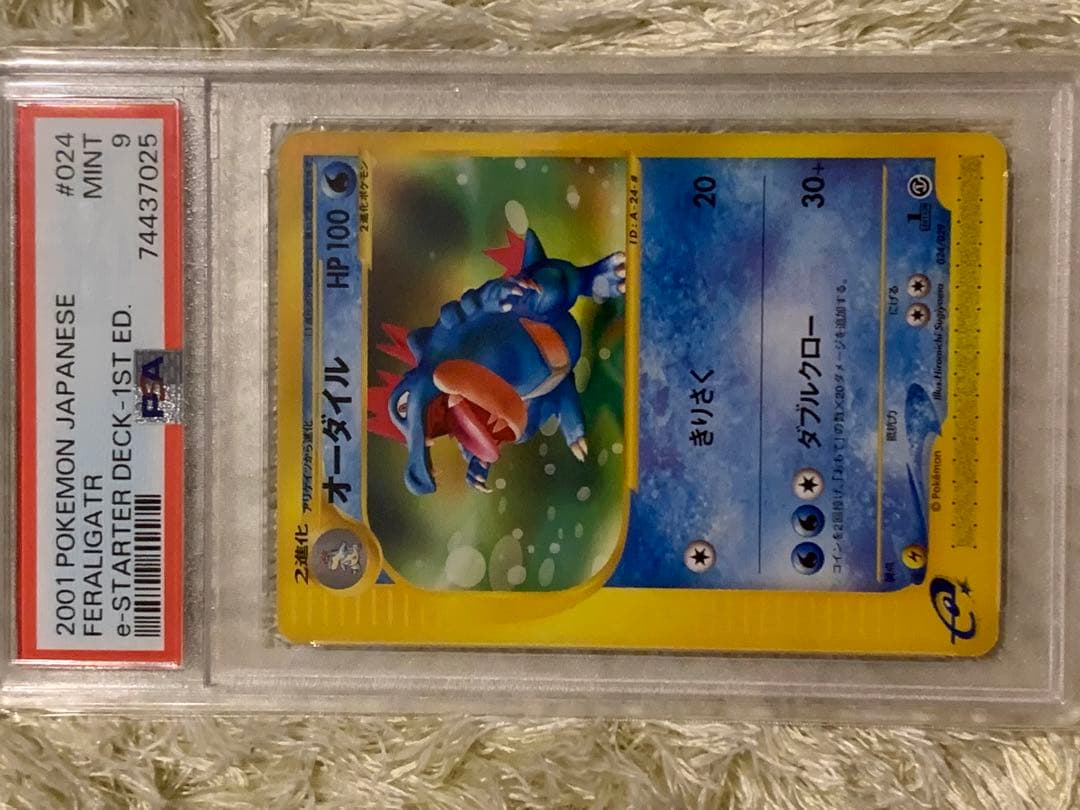 アリゲイツpsa10 オーダイルpsa9 eカード セット