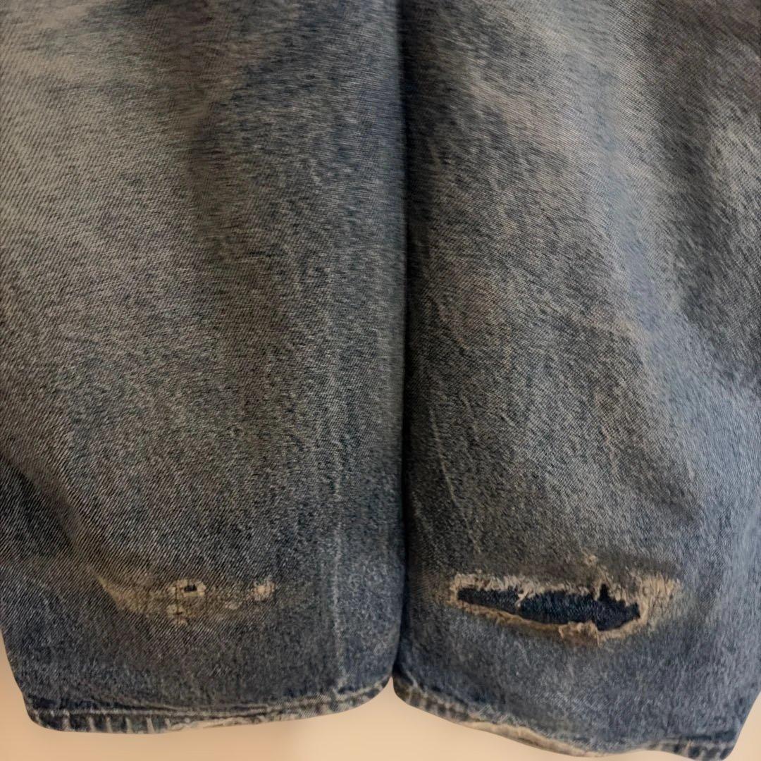 grunge 雰囲気系　carhartt ダブルニー デニムパンツ XL〜相当