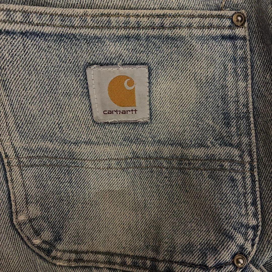 grunge 雰囲気系　carhartt ダブルニー デニムパンツ XL〜相当