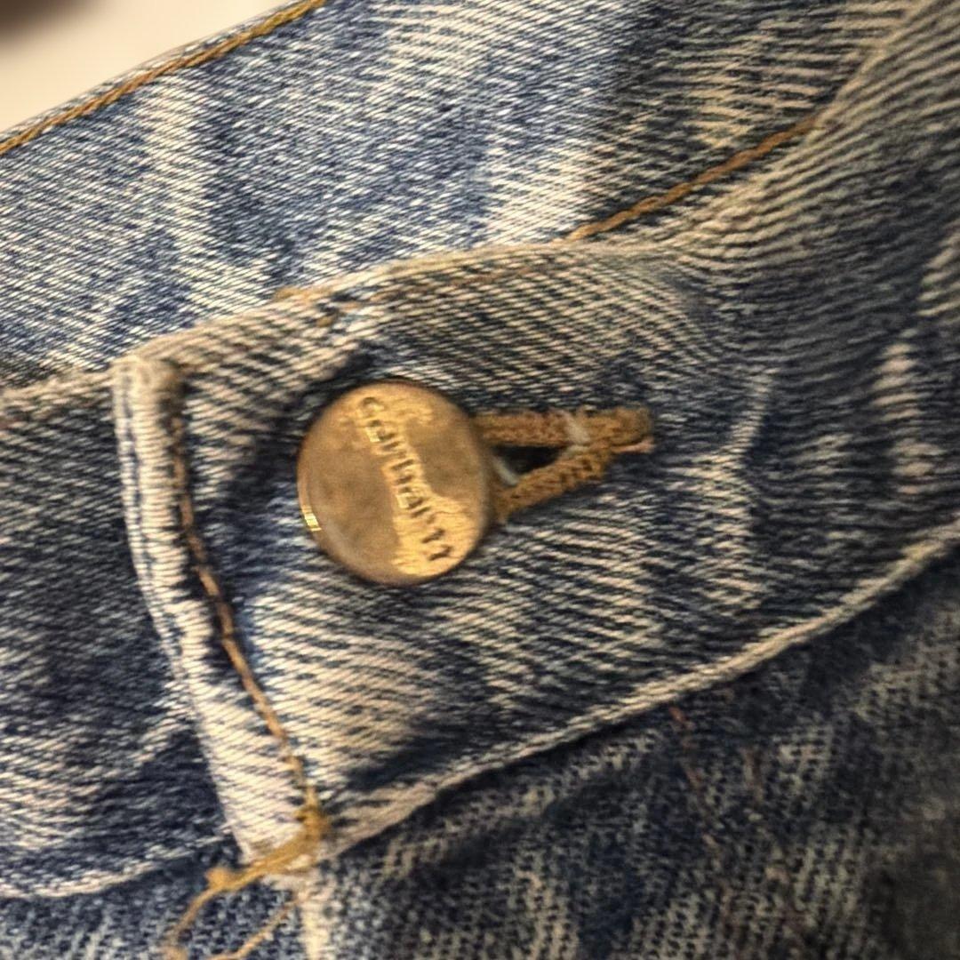 grunge 雰囲気系　carhartt ダブルニー デニムパンツ XL〜相当