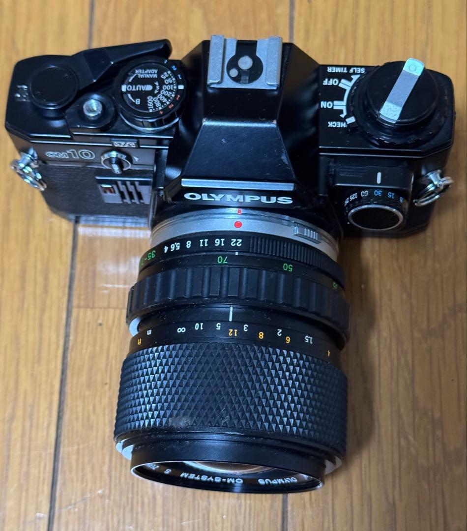 OLYMPUS OM10 フィルム一眼レフカメラ/レンズ付き