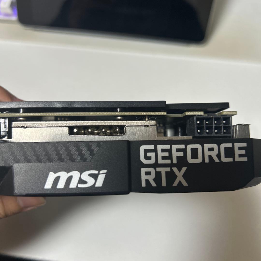 ジャンクMSI GeForce RTX3060tiグラフィックボード　箱無し