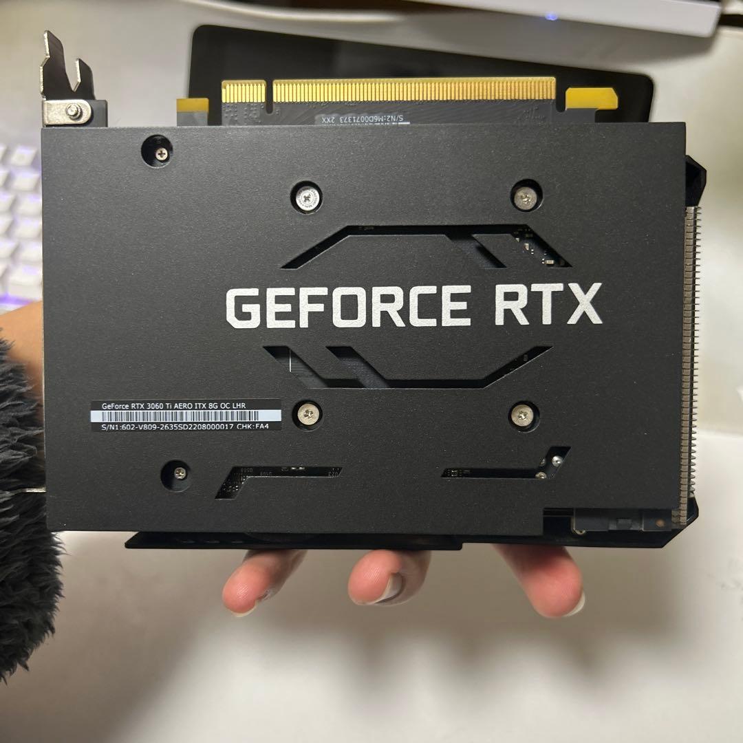 ジャンクMSI GeForce RTX3060tiグラフィックボード　箱無し