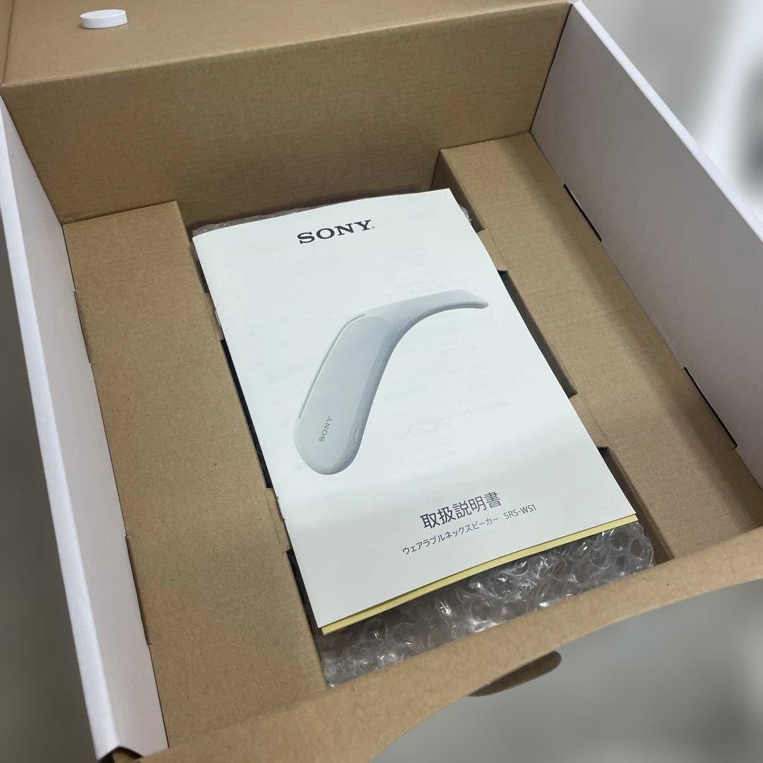 SONY ウェアラブル ネックスピーカー SRS-WS1