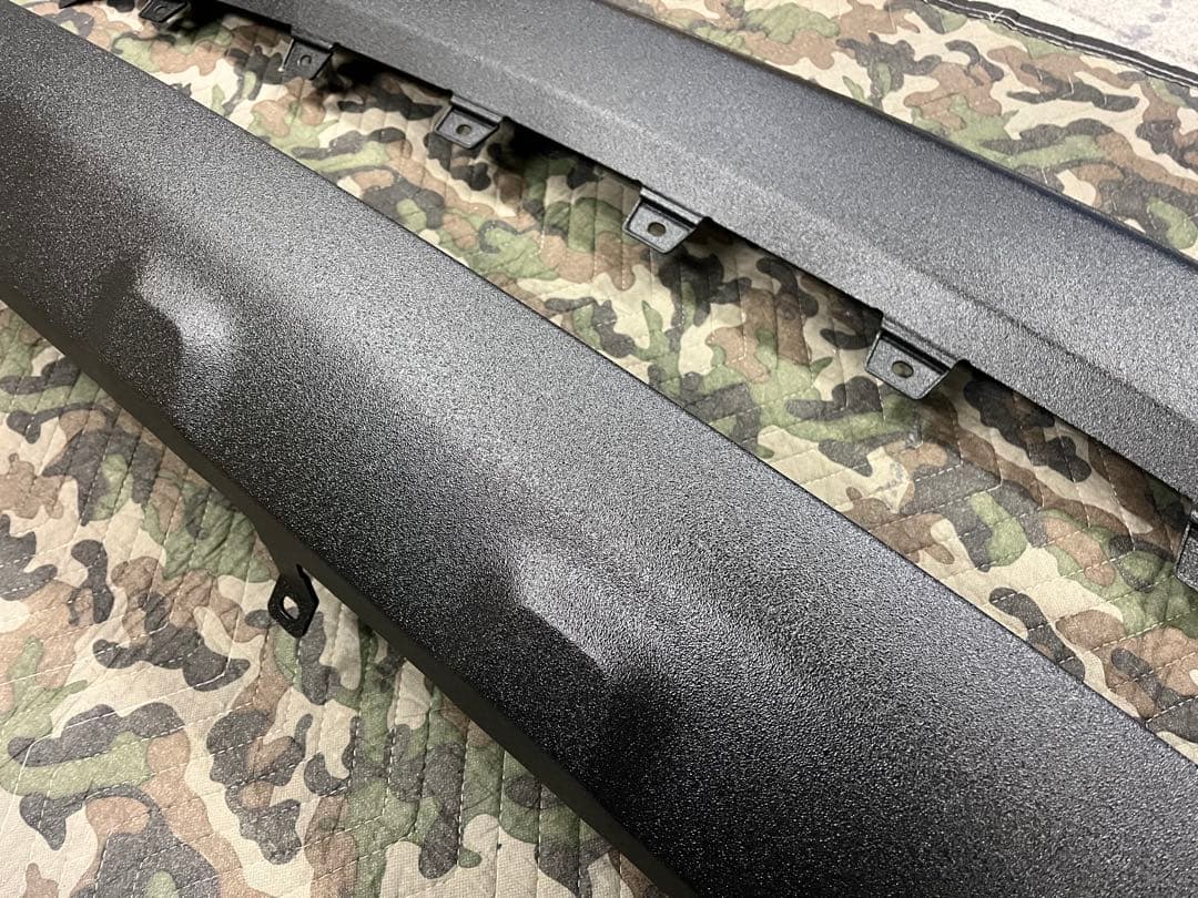 MatsuShin様新型デリカD5 後期　アンダーカバー、バンパー　ラプター塗装