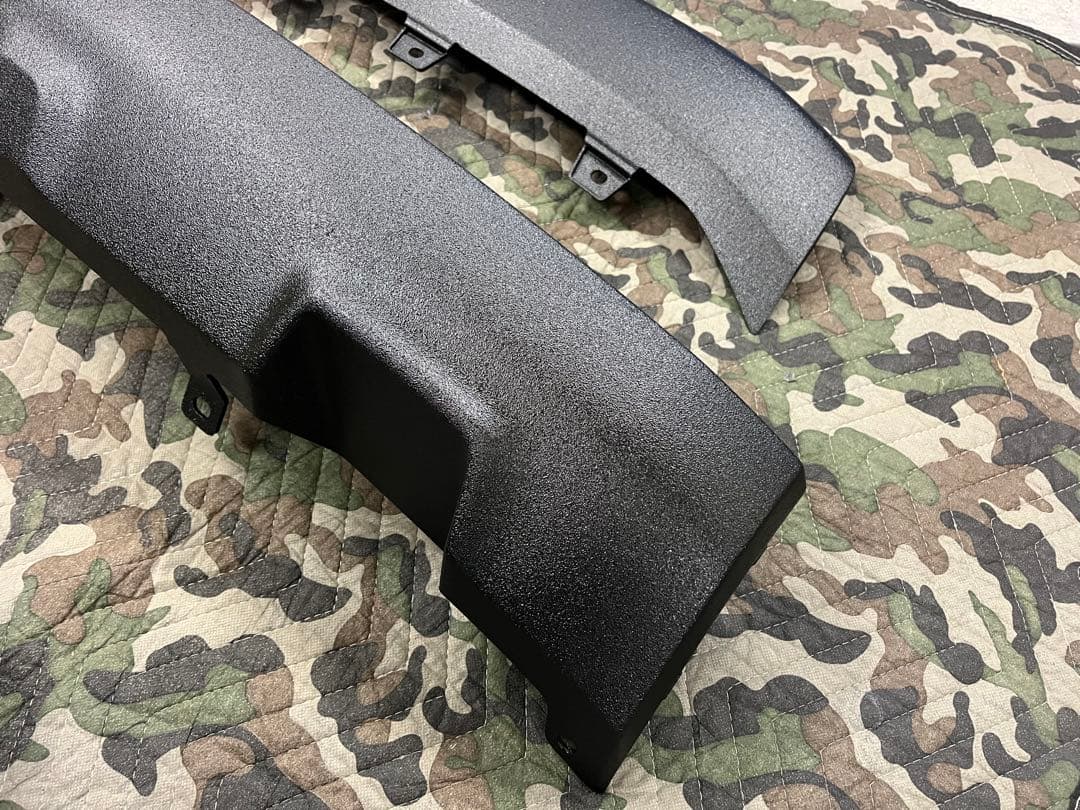 MatsuShin様新型デリカD5 後期　アンダーカバー、バンパー　ラプター塗装