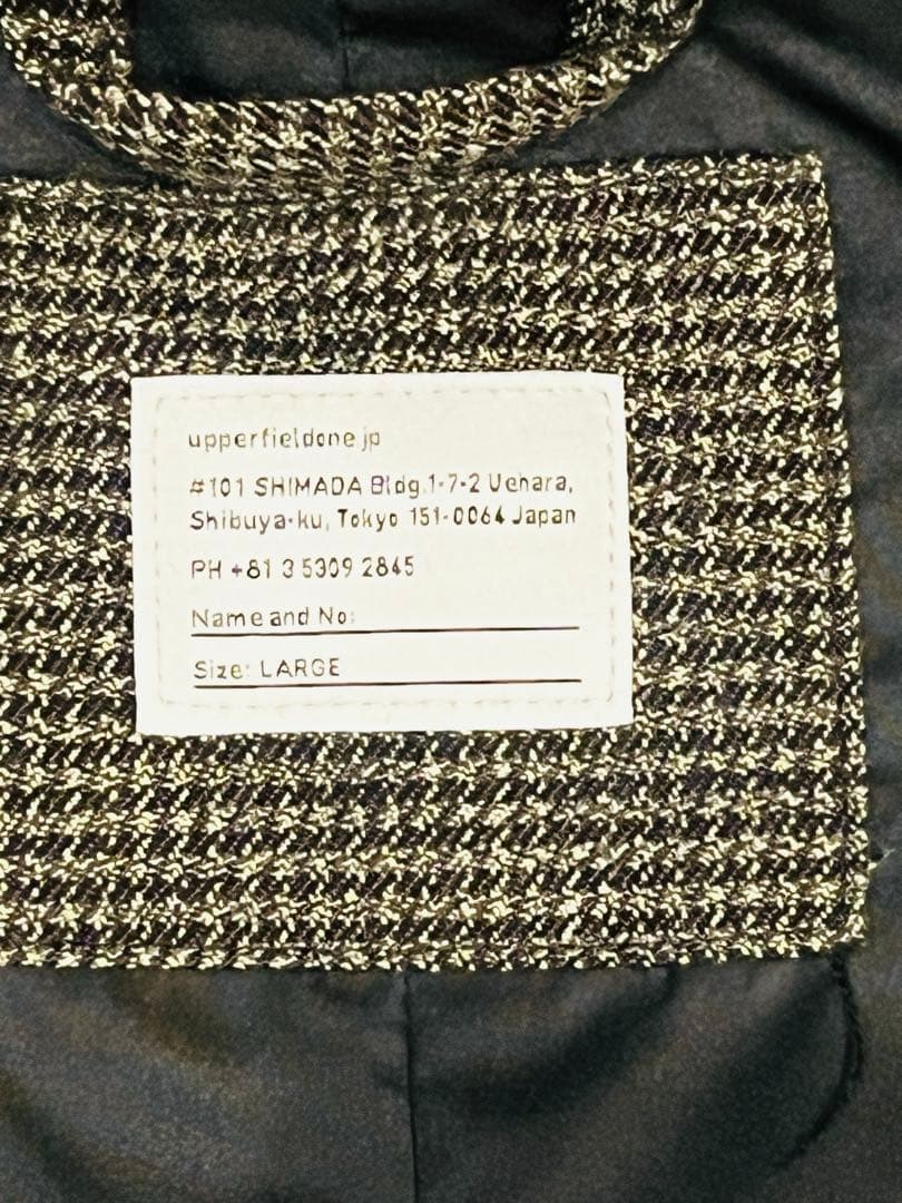 UPPER FIELD ONE アッパーフィールドワン 2023年 セットアップ