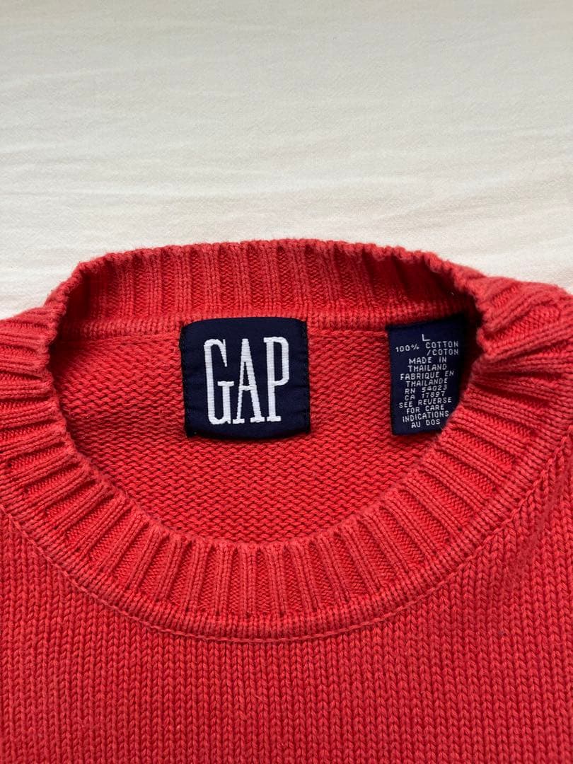 トップス 90s old gap cotton sweater