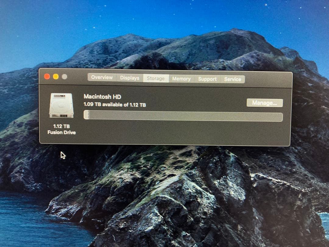 Macデスクトップ Mac mini Late 2012 i5/8GB/1.12TB Fusion