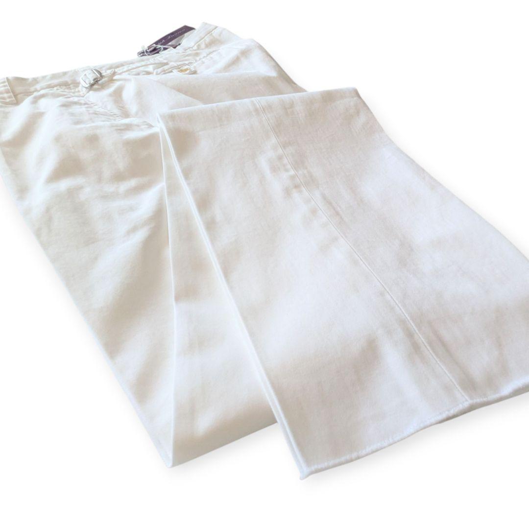 【新品】RALPH LAUREN PURPLE LABELホワイトチノスラックス