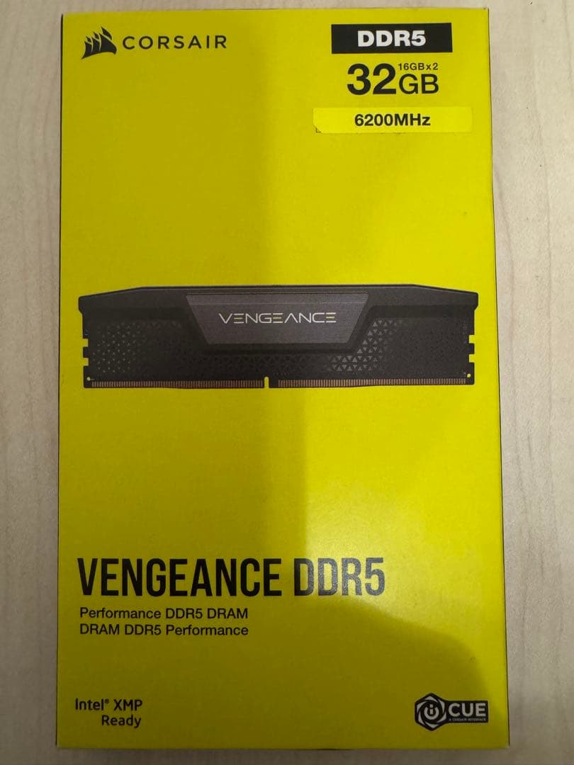 Corsair コルセア DDR5-6200MHz 32GB (16GB×2枚)