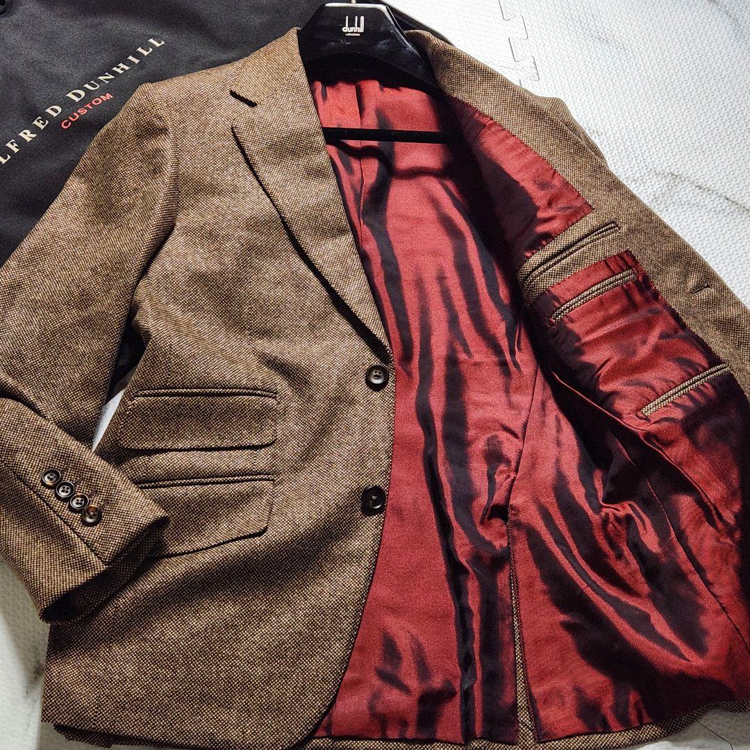 超美品✨dunhill テーラードジャケット 最高級総カシミヤ 近年モデル