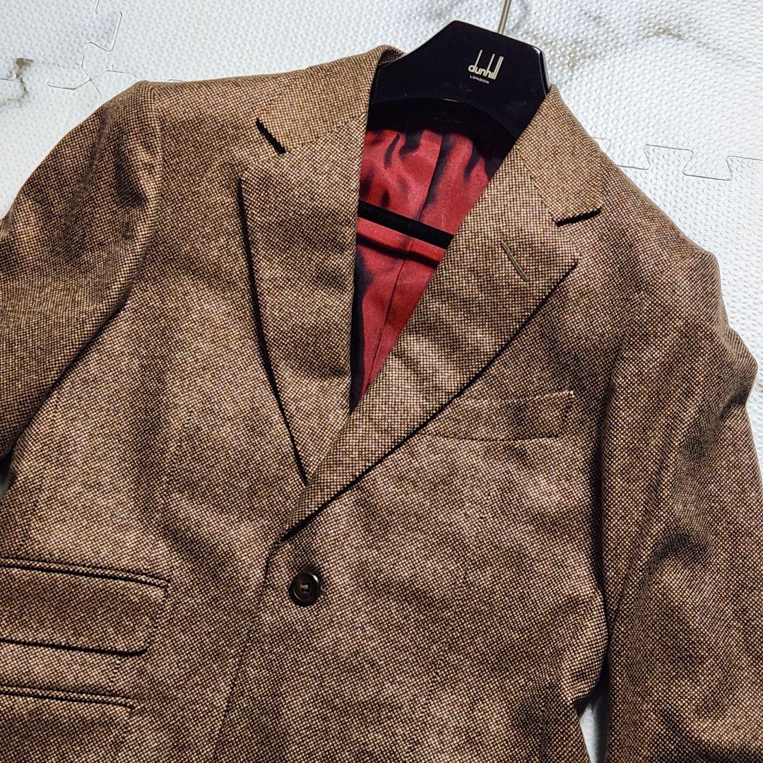超美品✨dunhill テーラードジャケット 最高級総カシミヤ 近年モデル