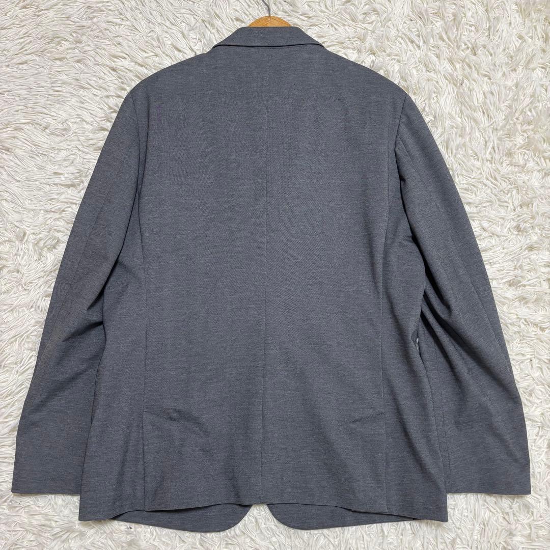 ✨️極美品 希少サイズ ポールスミス テーラードジャケット 背抜き 2L グレー