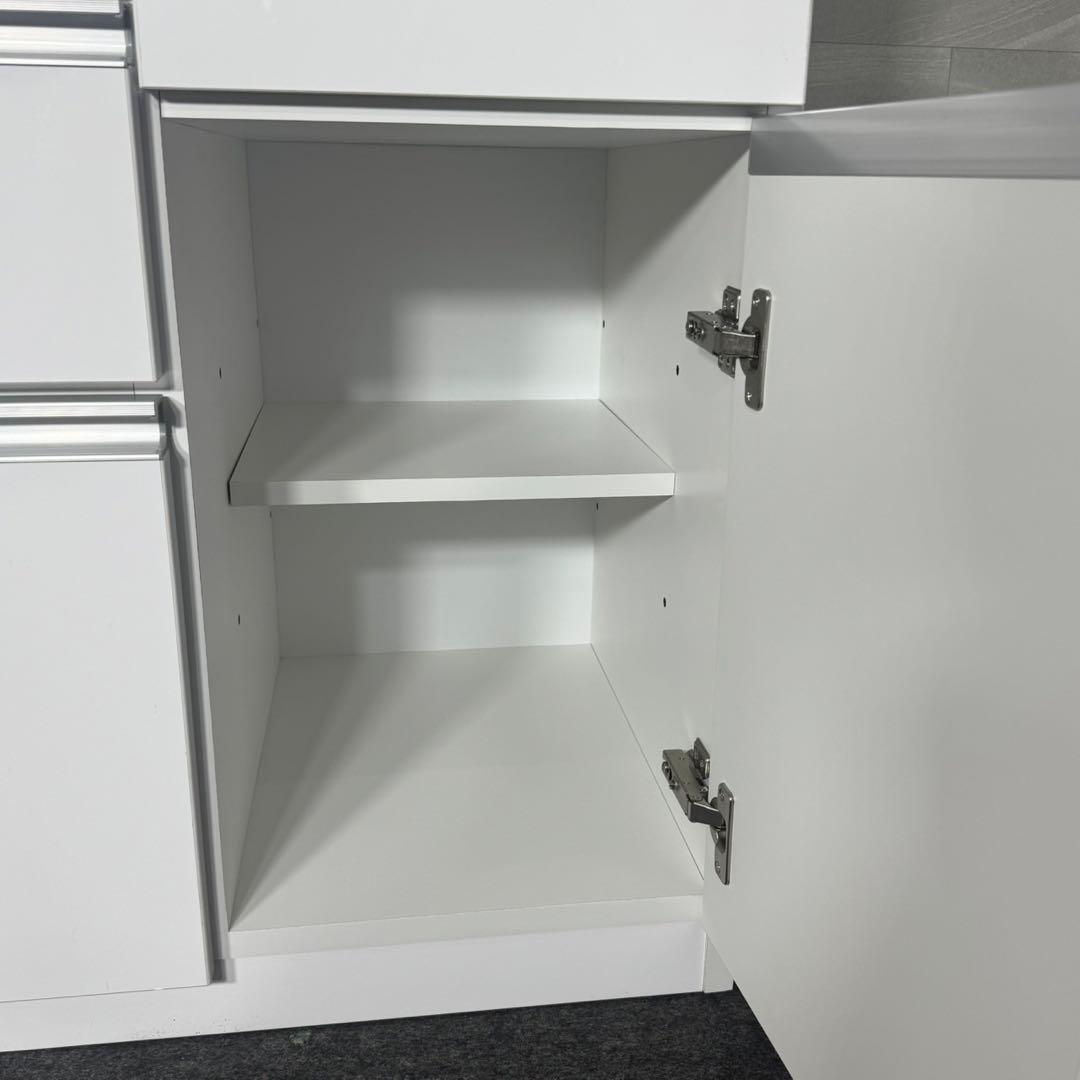 大川家具 キッチンカウンター 幅140cm 食器棚 家具 家具 d4947