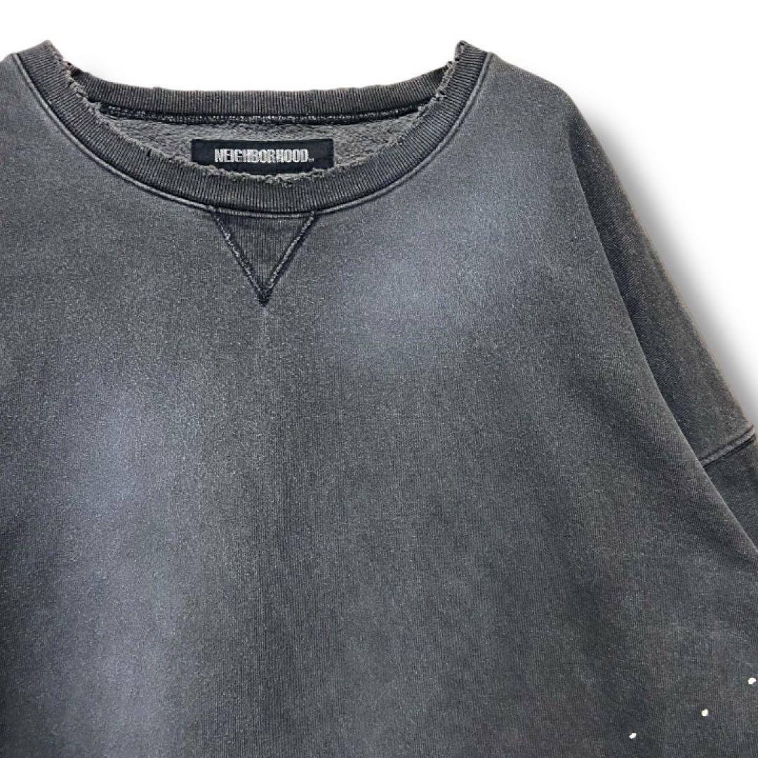 【ヴィンテージ加工】ネイバーフッド サベージ スウェット 灰M 稲葉 長瀬 窪塚