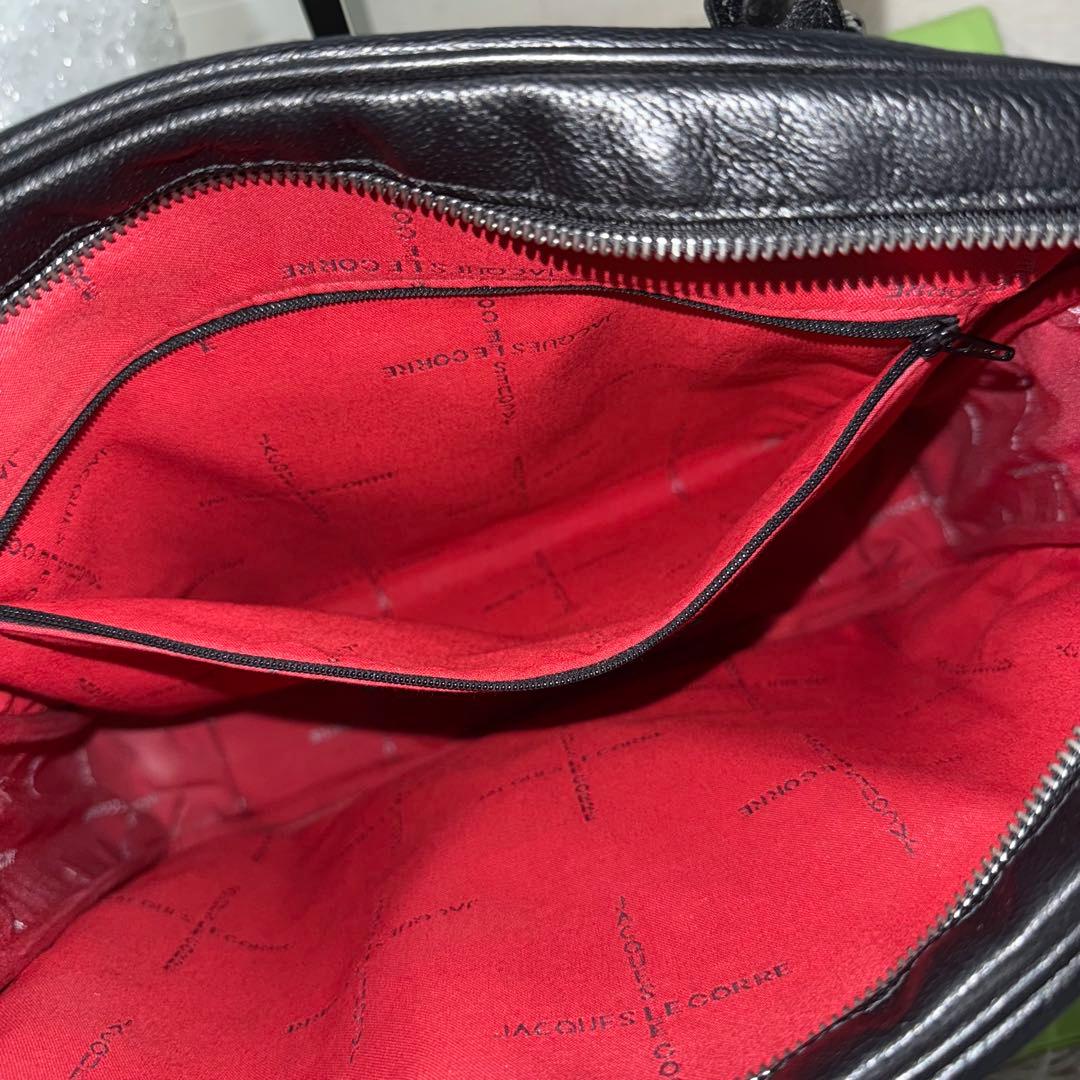 ⭐️新品未使用⭐️　ジャックルコー　パリ　2way　ハンドバッグ　ブラック　レザー