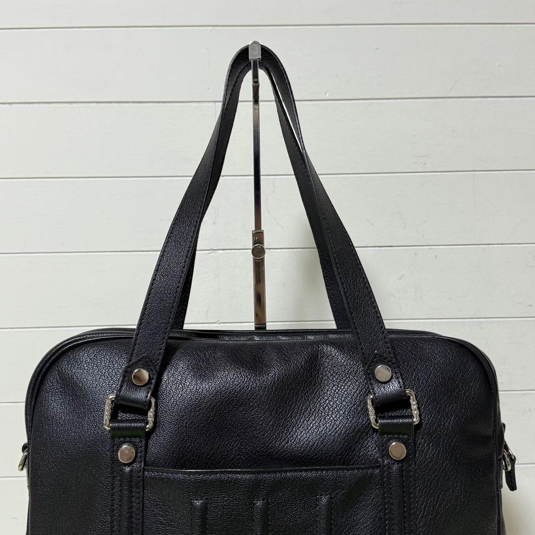 ⭐️新品未使用⭐️　ジャックルコー　パリ　2way　ハンドバッグ　ブラック　レザー