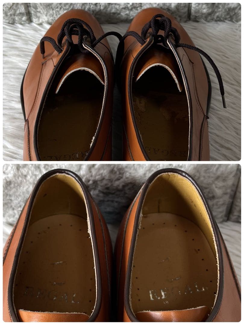 【新品未使用】リーガル　0287JE プレーントゥ　ポストマンシューズ