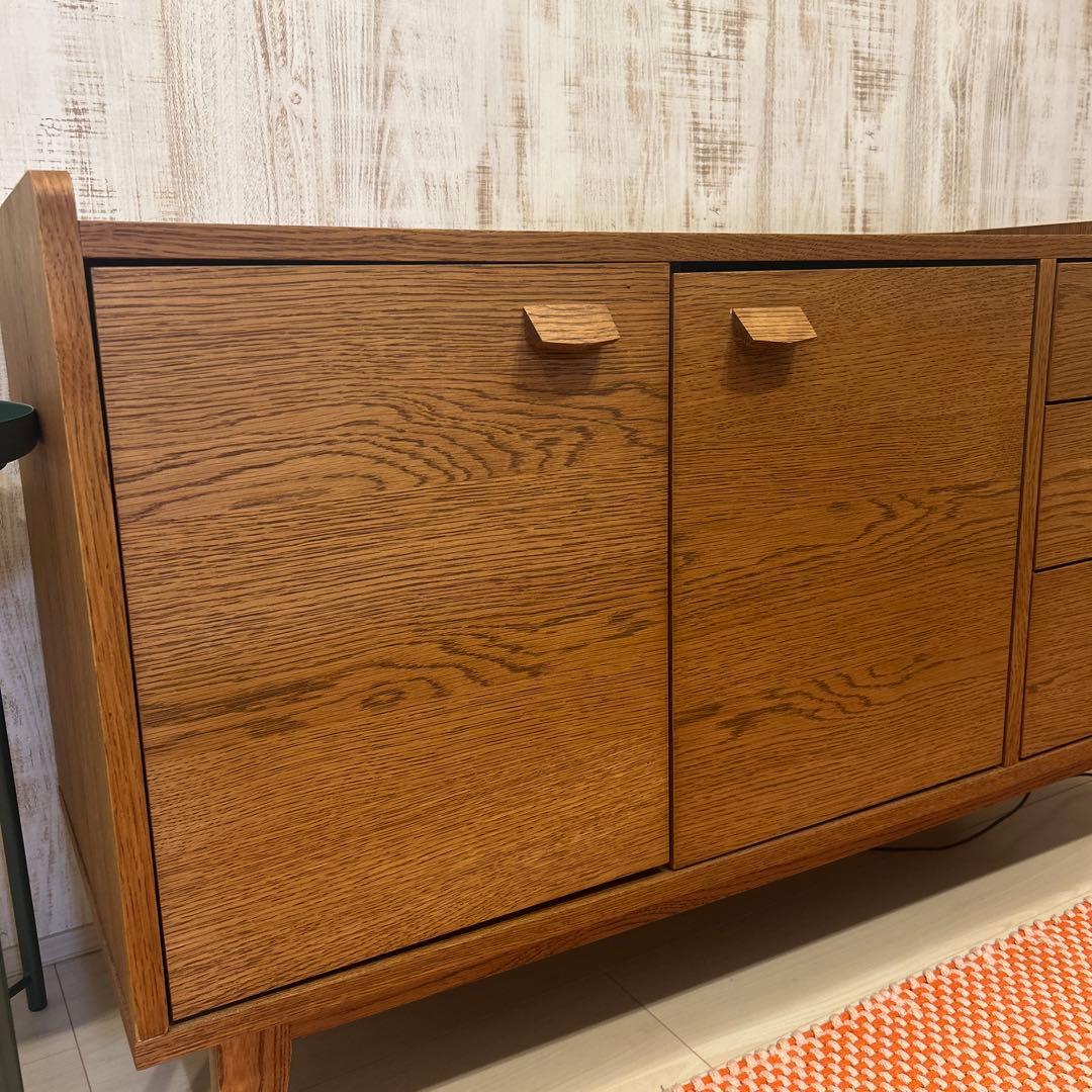 ウニコ　unico クルト サイドボード キャビネット オーク