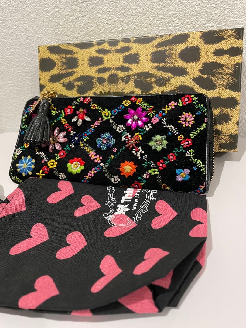 【コメ欄御一読お願い致します】オーバーザレインボーL型長財布 Think Bee