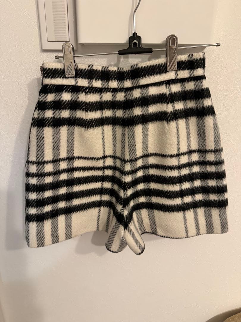 sheller チェック柄スコート(単品)