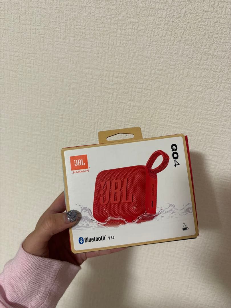 新品‼️JBL GO4 ワイヤレススピーカー レッド