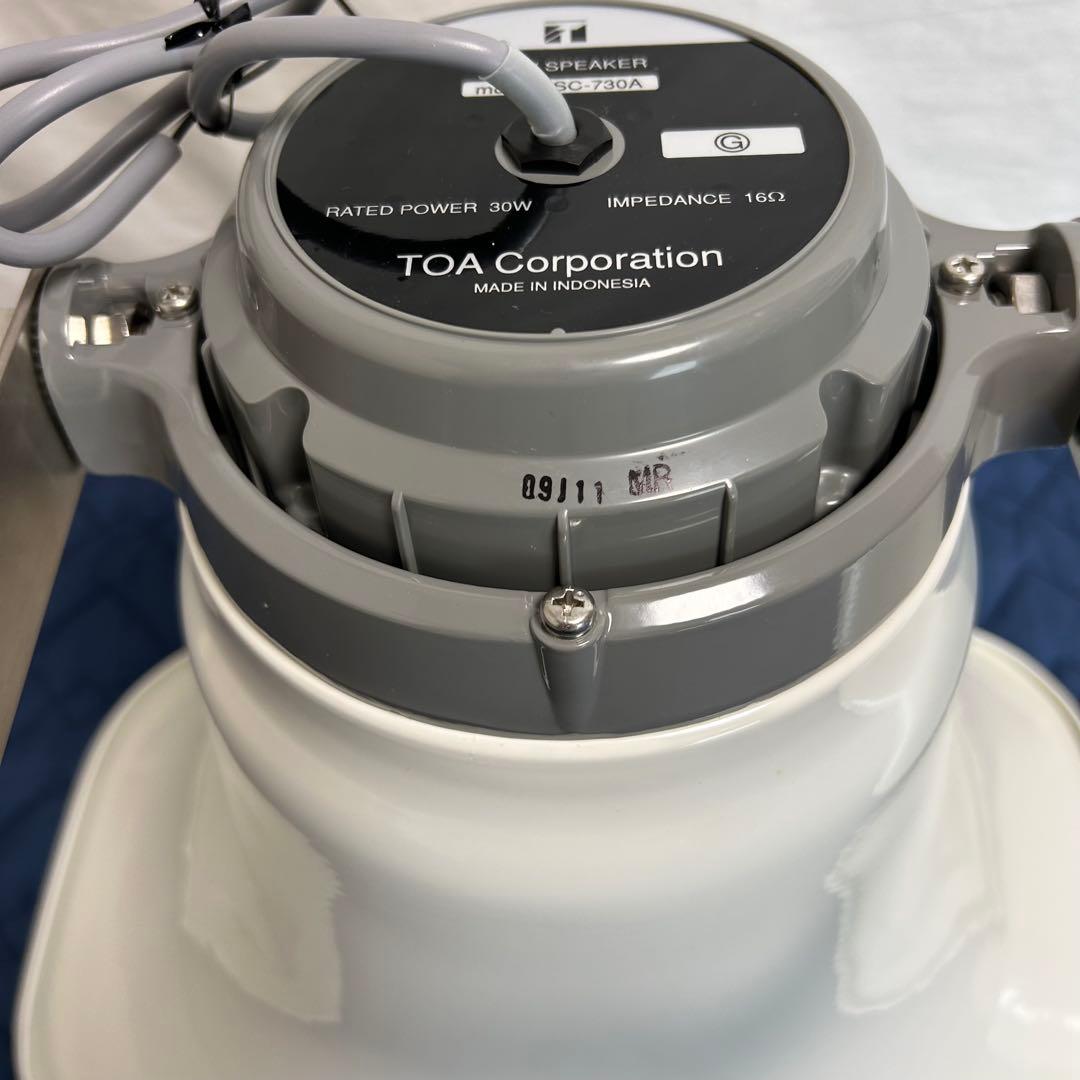 【未使用品】TOA 車載用ホーンスピーカー30W / SC-730A 2個