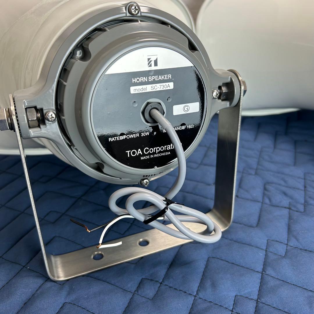 【未使用品】TOA 車載用ホーンスピーカー30W / SC-730A 2個