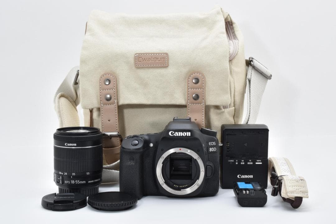 ■ 美品 ■ キヤノン　Canon EOS 80D レンズキット
