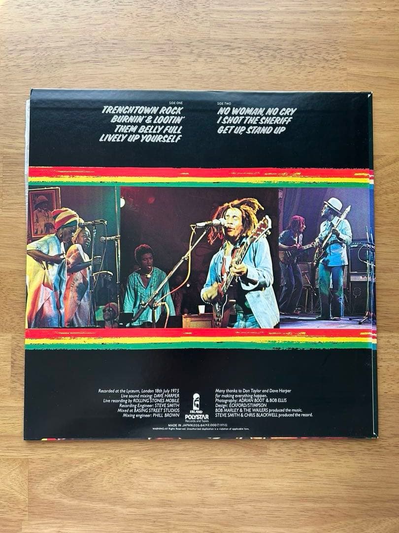 ボブ・マーリィ レコード 5枚セット