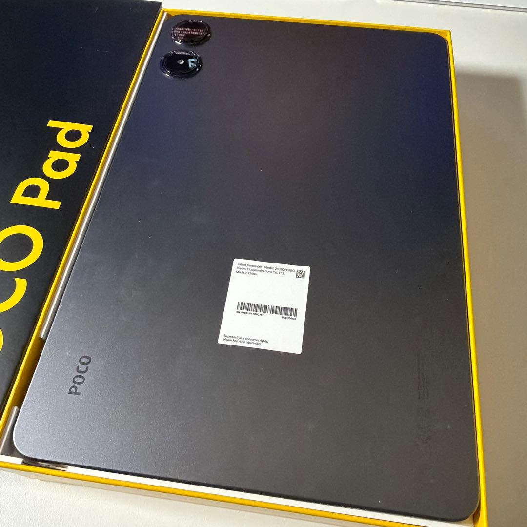 【ジャンク】国内版 Xiaomi POCO Pad 8GB 256GBグレー