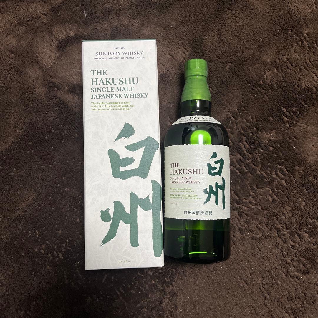 白州　シングルモルトウイスキー　700ml 箱付