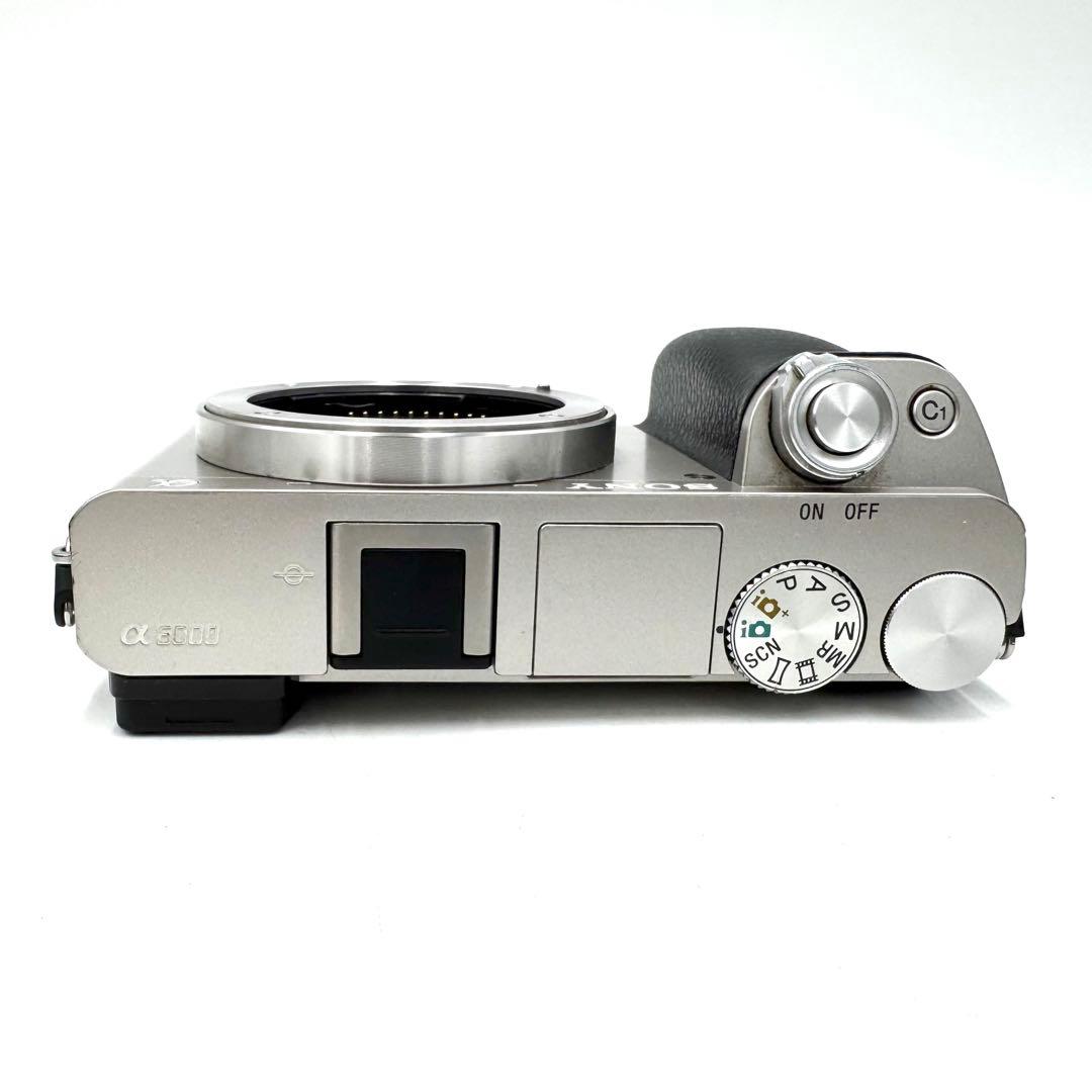 動作良好 Sony ソニー α6000 ダブルズームキット シルバー