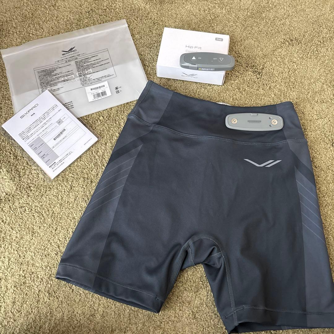 シックスパッド　ヒップフィット　グレー　M