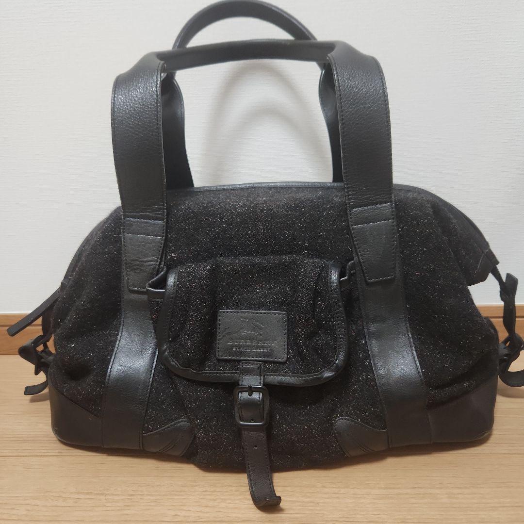 バーバリーブラックレーベル　ボストンバッグ