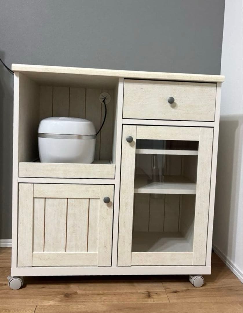 ニトリ カウンターワゴン（リズバレーSLM8075S）